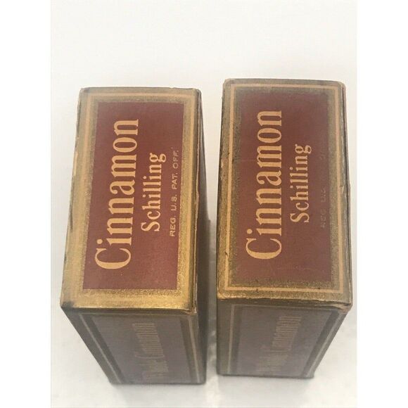VTG Schilling Cinnamon Spice 1 oz Boxes Full & Very Clean San Francisco - Picture 5 of 9